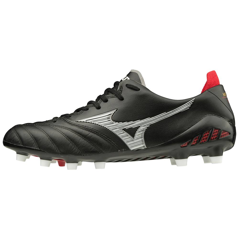 Chuteiras Mizuno Morelia Neo III Made in Japan - Mulher - Pretas/Branco - SXFQO6528